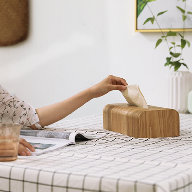 Wooden Tissue Box Cover